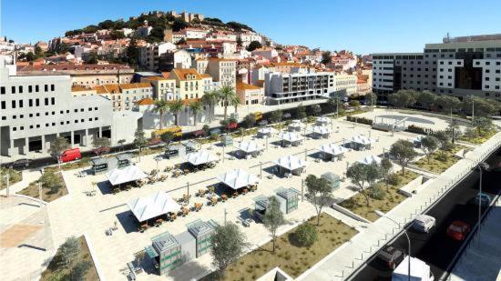 Amazing Downtown Apt With Small Balcony With View Over The Castle Lisboa Exterior foto